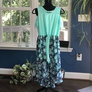 💐Spring sale! 50% off!💐Floral Split Skirt/shorts Dress